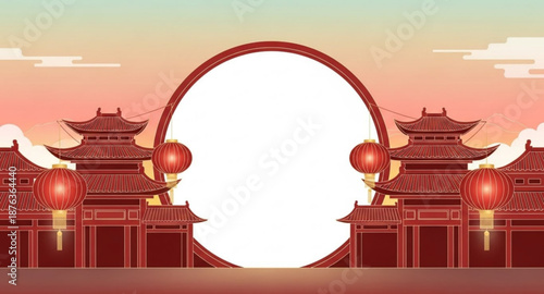 chinese temple roof