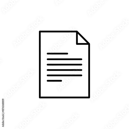 Business Document with Text and Paperwork for Corporate or Office Use
