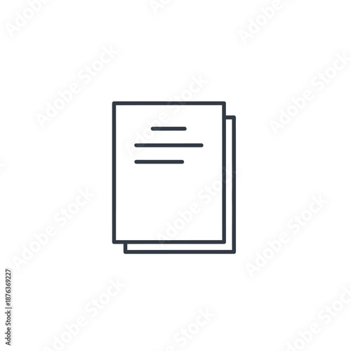 Business Document Cover Page with Modern Minimalist Design for Reports and Presentations