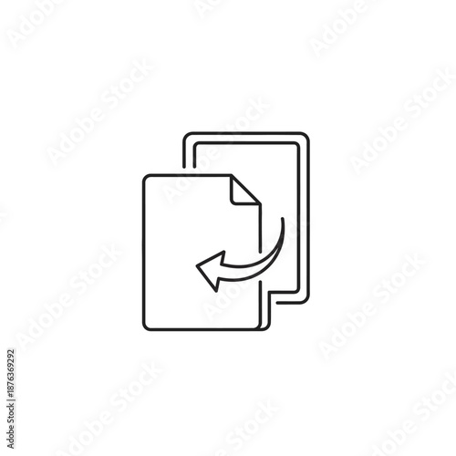 Close-up of a Document Copying Process with Copier Machine and Paper Sheets