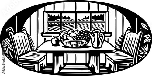 Cozy Morning Breakfast Scene