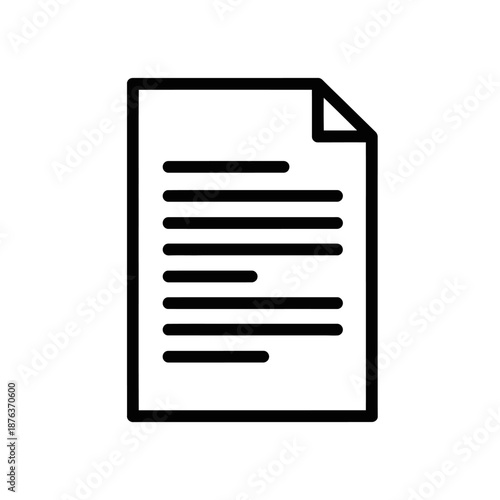 Close-Up Of Document With Text and Paper Flap for Office or Business Use