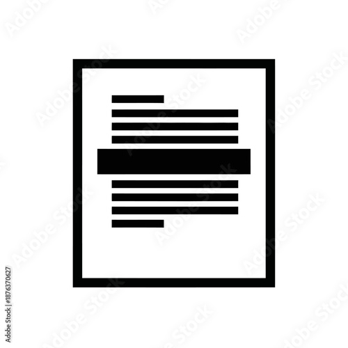 Close-up of Document with Text and Quote on Paper Surface for Business Use