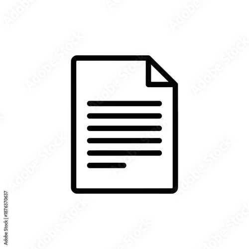 Close-Up of Document with Text and Writing Space for Business or Educational Use