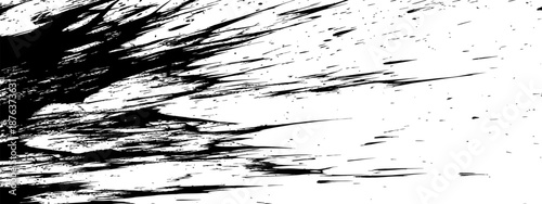 Black ink splatter explosion grunge texture abstract background vector illustration