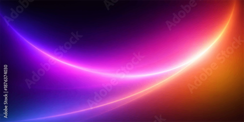 Smooth purple wave design featuring flowing pink lines and bright abstract curves for a colorful motion backdrop