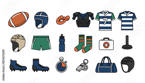 Sports Equipment and Accessories Collection.