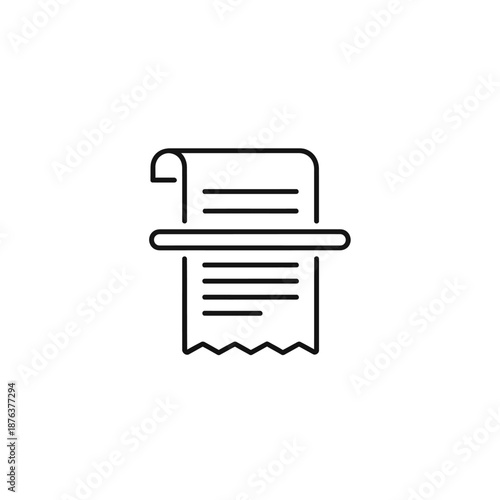 Close-up of Scroll Document with Text and Seal for Historical or Educational Content