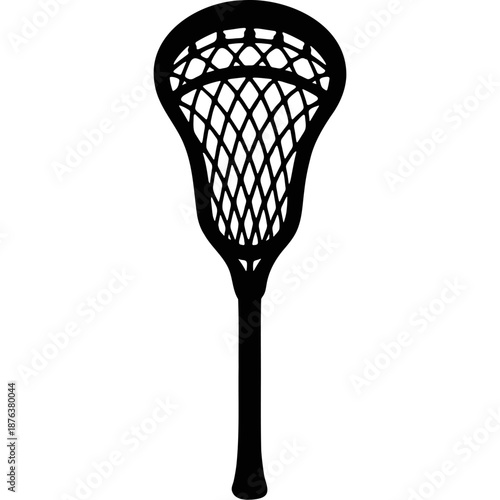 badminton racket isolated on white background