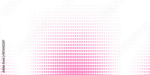 white polka dots pattern over hot pink useful as a background good effect