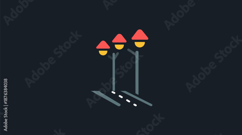 Financial Freedom Group Streetlight Icon Overuse