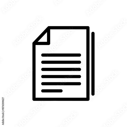 Formal Document or Report with Text and Data for Business Use