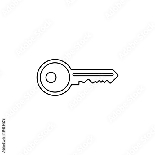 High-Quality Image of a Key for Security and Access Control Purposes