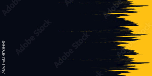 Modern and phenomenal black and yellow grunge abstract background. eps 10