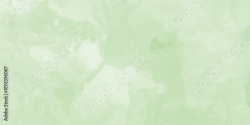 Green watercolor vector texture background for poster, cover, banner, flyer, cards. vintage card, templates. Watercolor mockup, banner, backdrop, template, poster, wallpaper