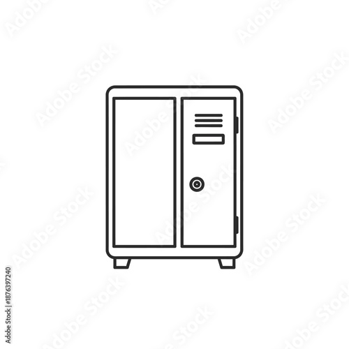 Modern Electronic Safe Locking Cabinet for Secure Storage and Safeguarding Valuables