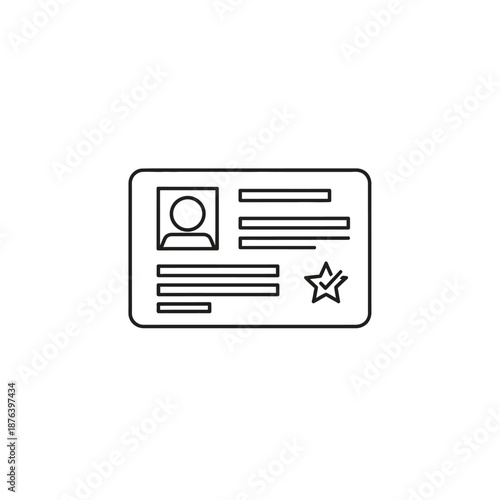 Modern Identity Card with Digital Profile and Security Features for Verification