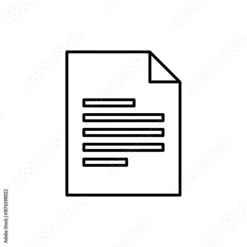 Professional Document with Text and Paper Element for Office or Business Use