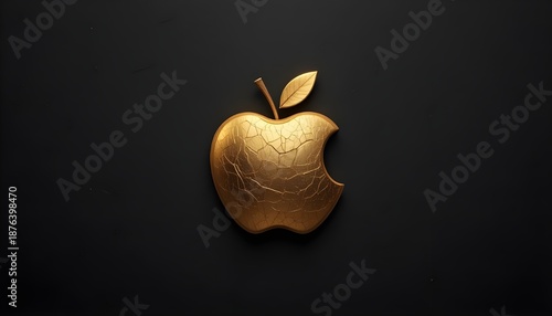 Luxury Golden Apple Logo
“Elegant golden apple logo, luxury brand identity, metallic gold texture, premium minimalist design, soft shadows, isolated on dark background, high-end logo mockup”