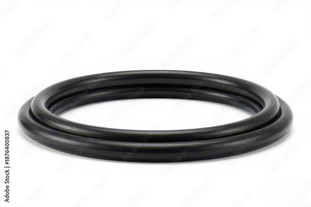 Naklejka premium drip hose, precision irrigation agriculture element, isolated on white background 