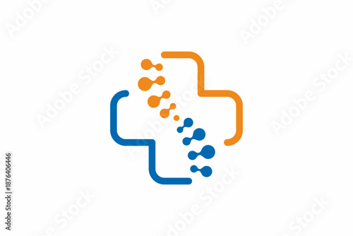 Spine Medical Cross Logo 