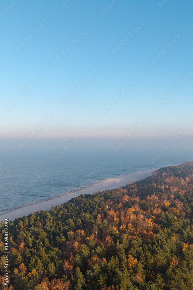 Fototapeta premium Półwysep Helski, Polska. 