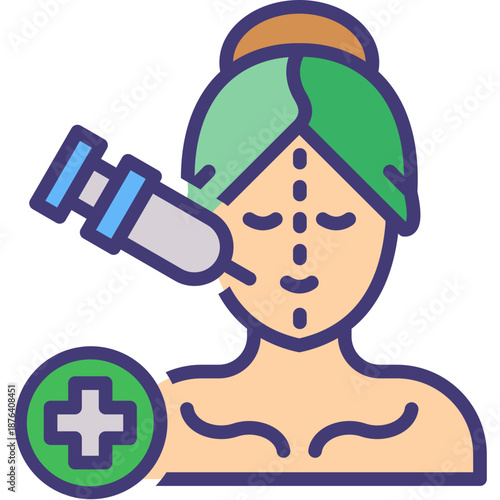 Skin Care outlinecolor icon