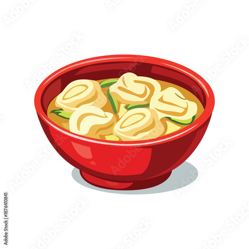 bowl of chinese noodles