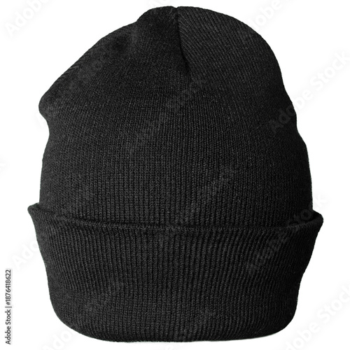 super black  beanie kupluk hat