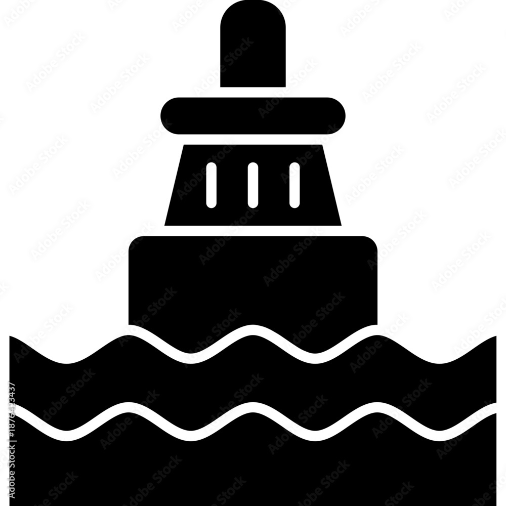 Obraz premium Buoy Icon Vector Element