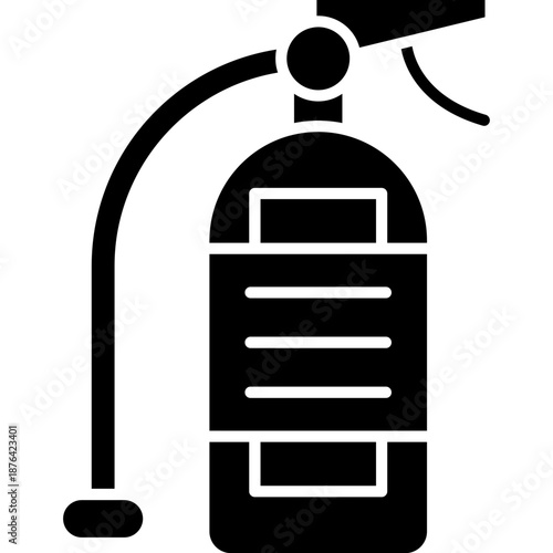 Fire Extinguisher Icon Vector Element
