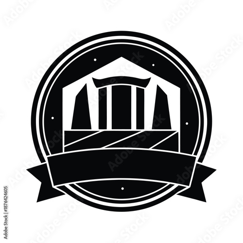 Stone Heritage Emblem Logo