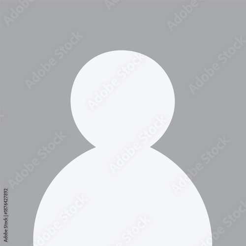 Blank avatar. Photo place holder.