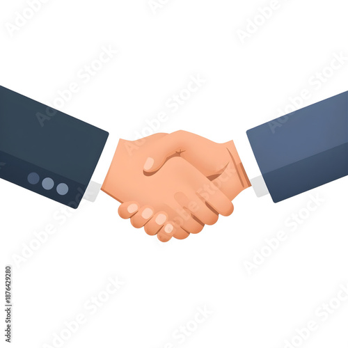 Professional business handshake between two individuals, symbolizing a successful agreement, partnership, collaboration, and mutual trust. A gesture of unity and respect in the corporate world