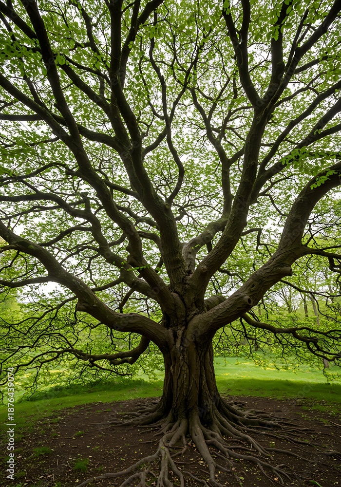 Obraz premium Emerald Canopy, Ancient Embrace