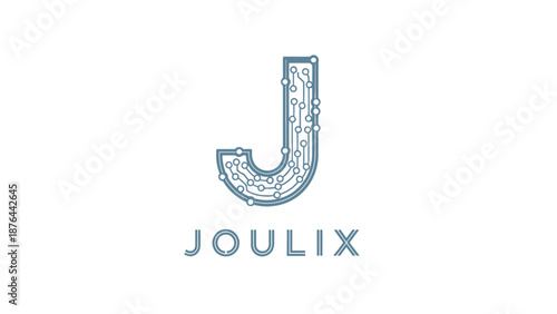 Joulix Logo Design with Letter J.
