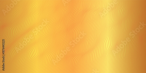 Luxury abstract background featuring thin red wavy lines on a premium gold gradient surface creating a modern elegant geometric pattern for festive design