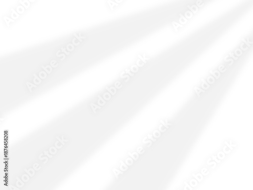 Light rays creating diagonal sunbeam texture with a transparent background, shadow overlay effects