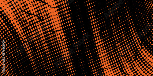 orange black brush wrap car sticker pattern abstract banner sporty lines black orange color combination grunge brush pattern design, Modern.