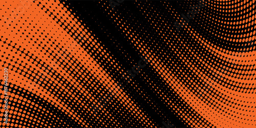 orange black brush wrap car sticker pattern abstract banner sporty lines black orange color combination grunge brush pattern design, Modern.