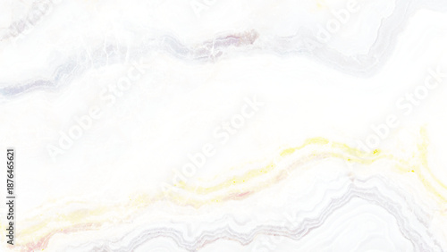 Elegant White Marble Texture With Gold Veins Decorative Design Background