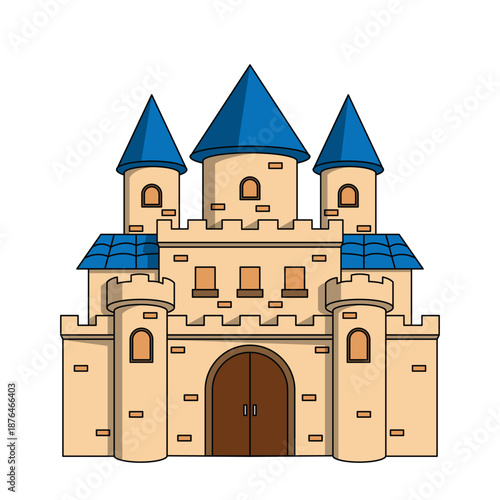Castle Illustration