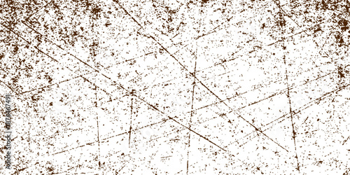 An aged grunge backdrop featuring a rusty metal surface blended with antique brown paper texture for a rough vintage material design