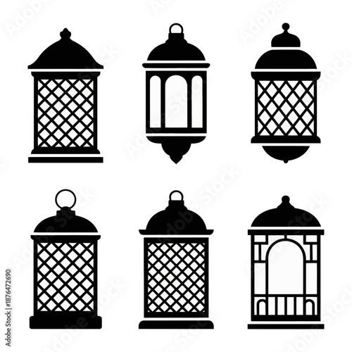 Ornate Lanterns: A collection of exquisitely designed lanterns, each a testament to timeless elegance and the allure of illuminated ambiance.