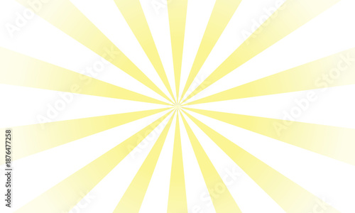Radiant transparent sun rays background, glowing radial beams of sunrise sunset light, retro sunburst style, warm light glow illustration, dramatic sun rays.