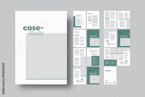 Business Case Study Booklet Template