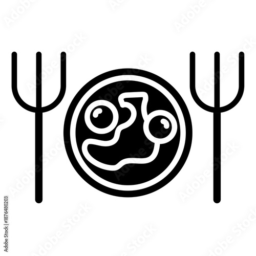 Dinner Vector Icon