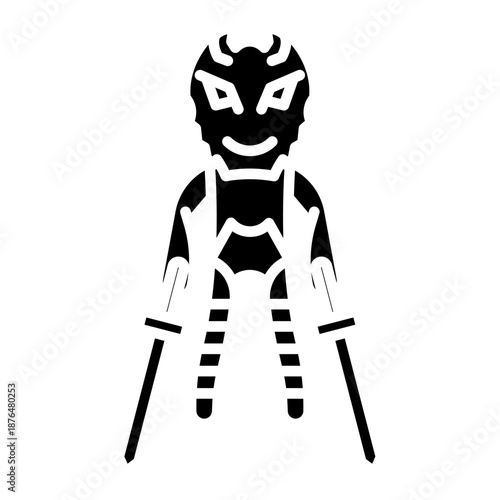 Phantom Warrior Vector Icon