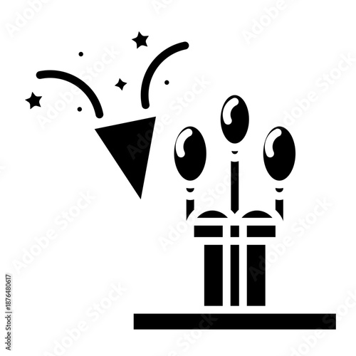 Party Vector Icon