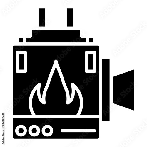 Furnace Vector Icon